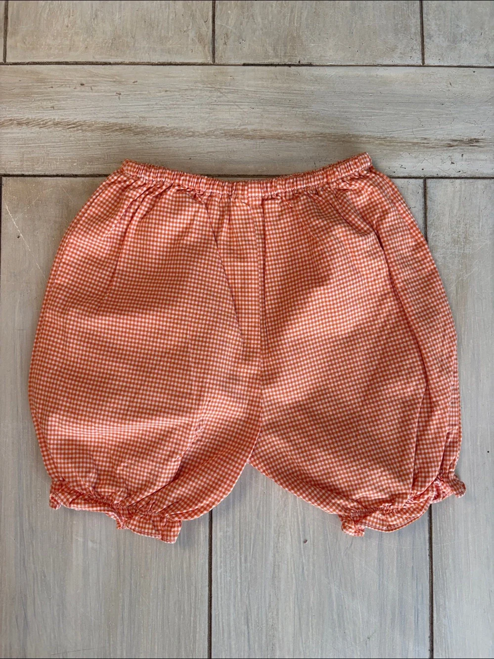 ZU Boutique Tan Orange Pumpkin Fall Top & Bloomers Set 3 Months